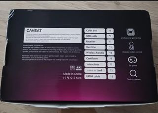 GAMEBOX 3D 4K - Consola Retro