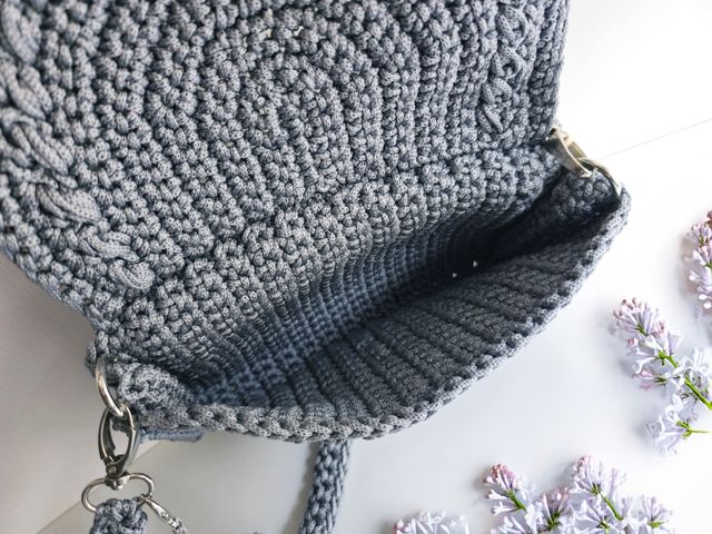 Bolso crochet hecho a mano