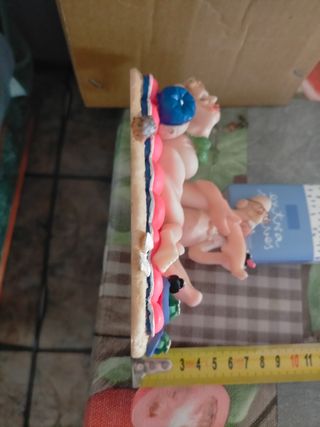 Figura decorativa pareja playa
