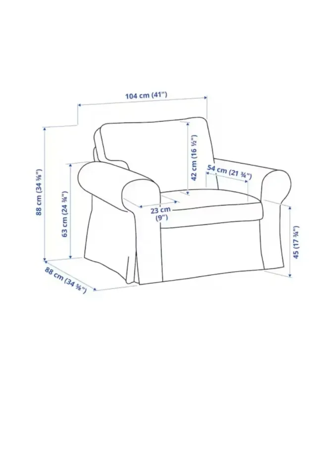 Funda sillón IKEA Ektorp 