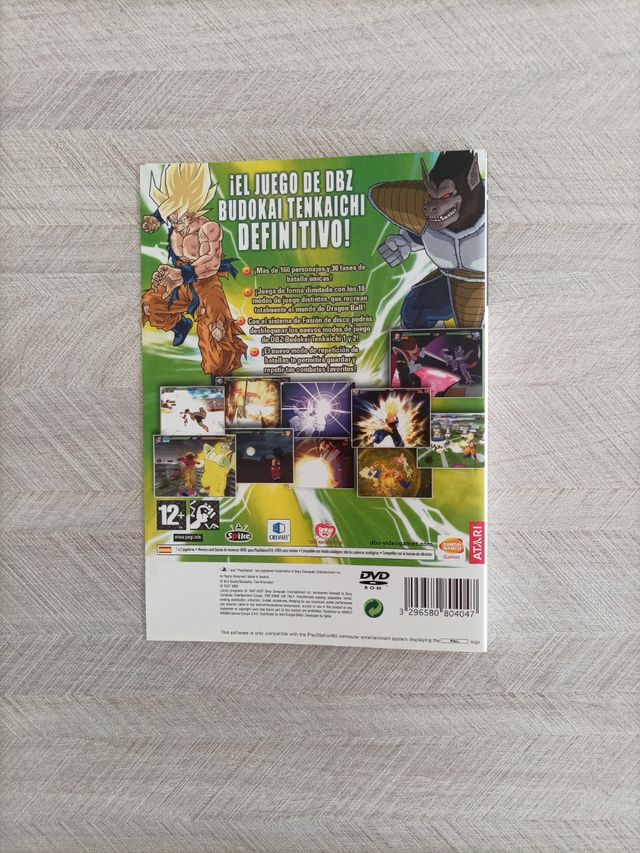 Dragon Ball Z Budokai Tenkaichi 3 - PS2