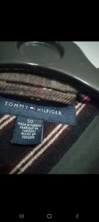 Americana Tommy Hilfiger Varsity cuadros 