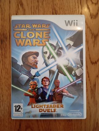 Wii - Star Wars: Clone Wars Lightsaber Duels