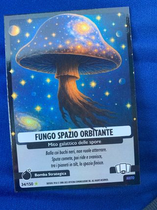 Carta Fungo Spazio Orbitante - Brainrot