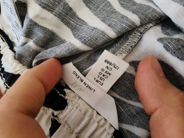 Pantaloni lino H&M