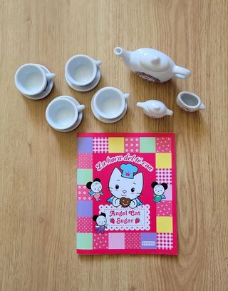 Juego té Angel Cat Sugar + Libro