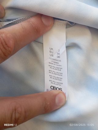 Vestido cóctel Asos
