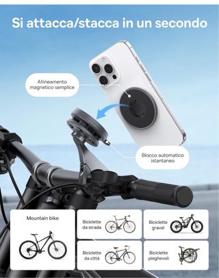 Supporto bici per cellulare