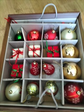 Caja Decoracion Navidad Carrefour x50