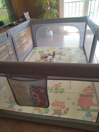 Parque infantil  grande 185 x 120 + colchoneta