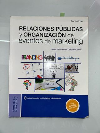 Relaciones públicas y organización de eventos d...