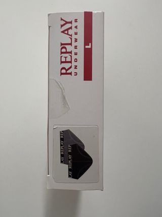 2 slips Replay L - algodón,elástico