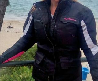 Chaqueta moto mujer talla M