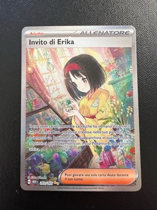 Carta Pokémon - Invito di Erika 203/165