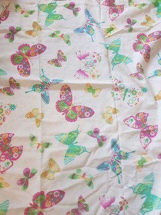 Cortinas infantiles mariposas