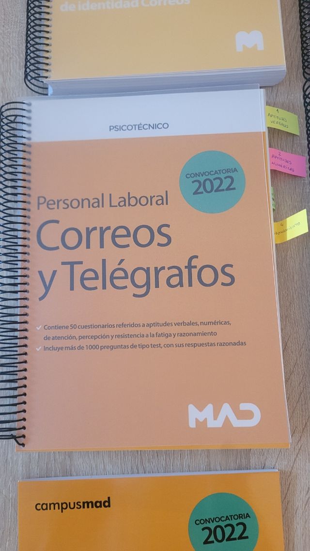 Personal Laboral de Correos y Telégrafos. Psico...