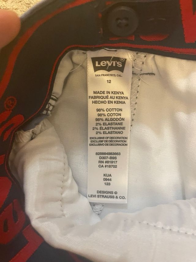 Bermudas Levis camuflaje niño, 10 años