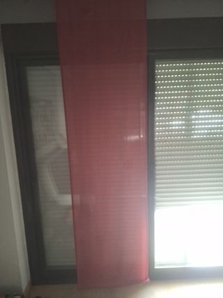 Cortina roja - 4 ud.