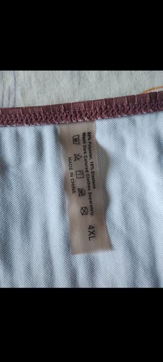 Bikini Shein marrón 4XL