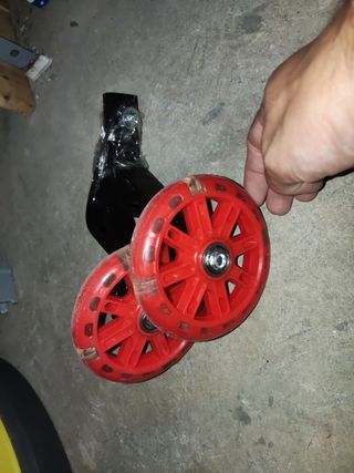 Ruedines bici 14 pulgadas con luces