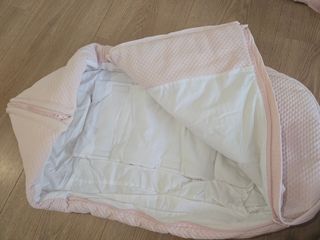 Saco Pasito a Pasito capazo rosa