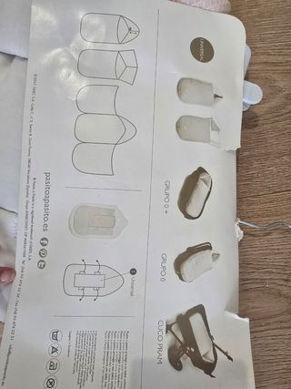 Saco Pasito a Pasito capazo rosa