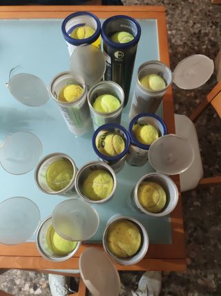 68 Pelotas Tenis 