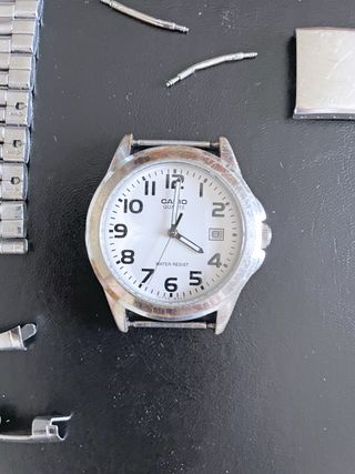Orologio quarzo Casio MTP-1259P white FUNZIONANTE