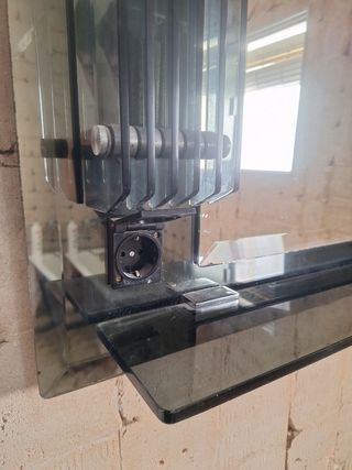 Espejo de baño negro 