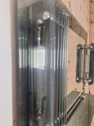Espejo de baño negro 
