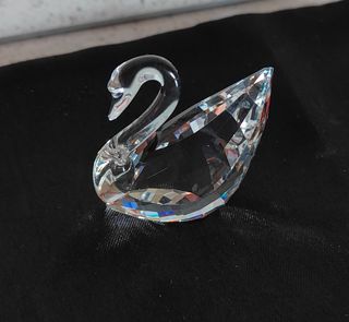 Cigno Swarovski cristallo
