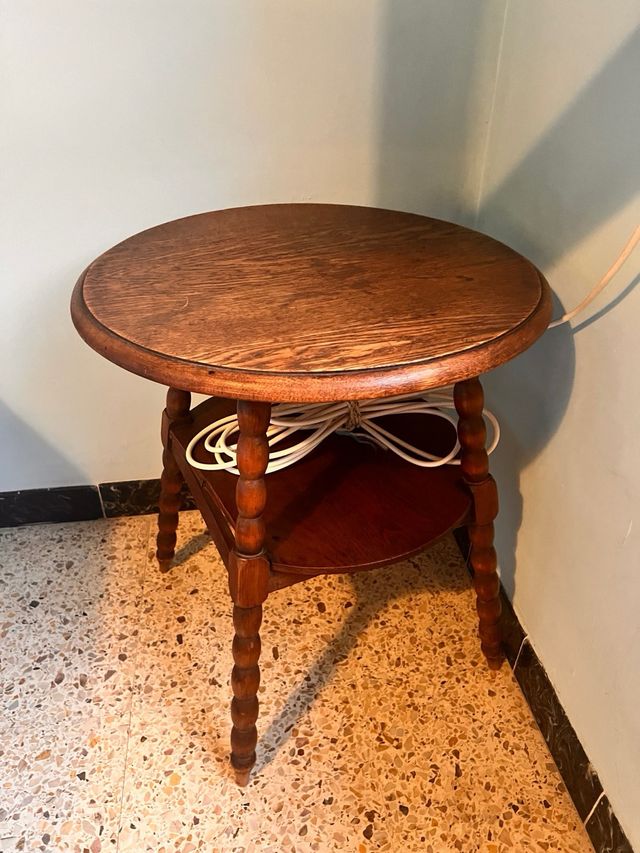 Mesitas noche antiguas estilo francés