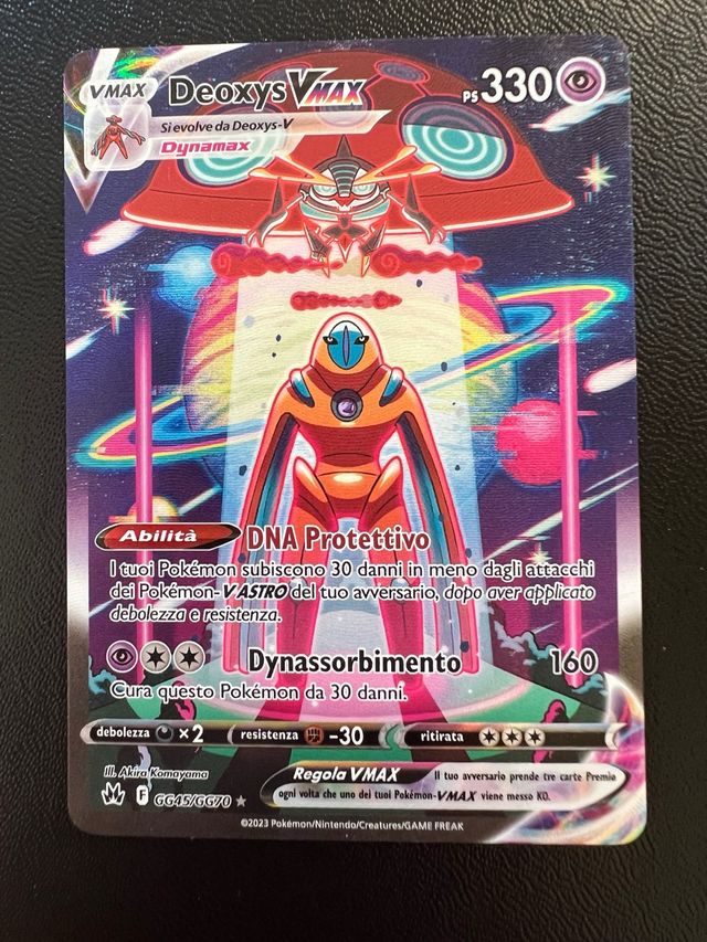 Deoxys VMAX - Carta Pokémon