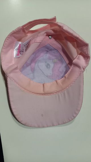 Cappellino unicorno rosa bimba