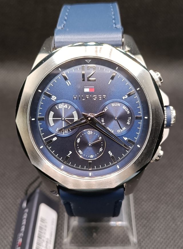 Reloj Tommy Hilfiger 1792063 -Correa cuero azul