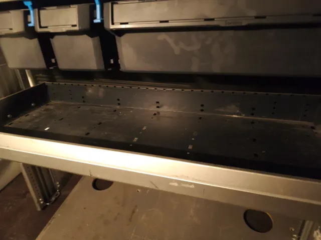 Estantería Sortimo para furgoneta