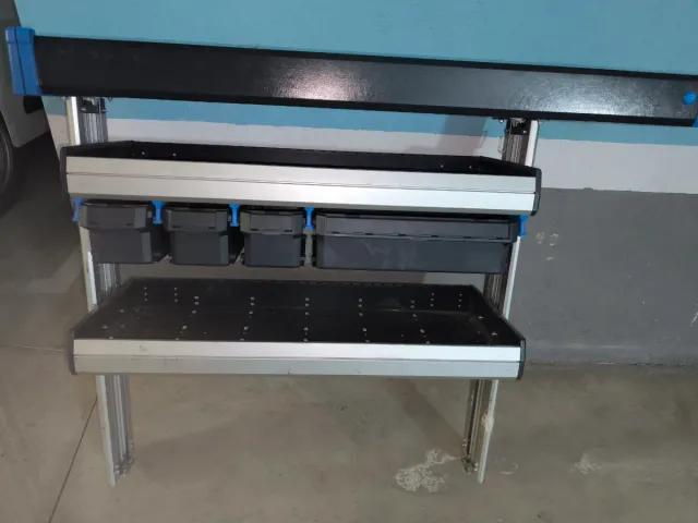 Estantería Sortimo para furgoneta