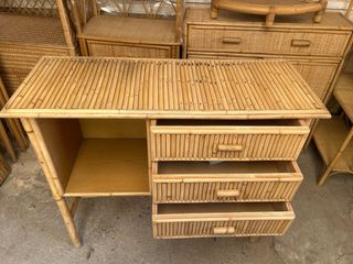Recibidor aparador bambú 3 cajones