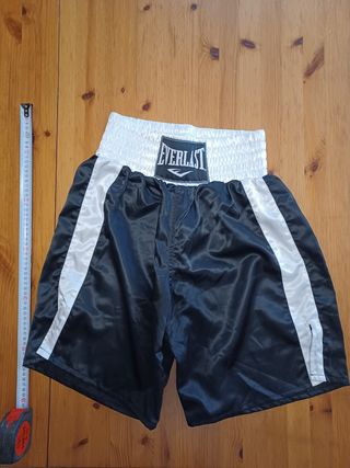 Shorts boxeo Everlast negros