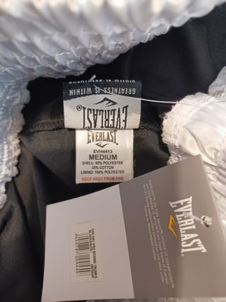 Shorts boxeo Everlast negros