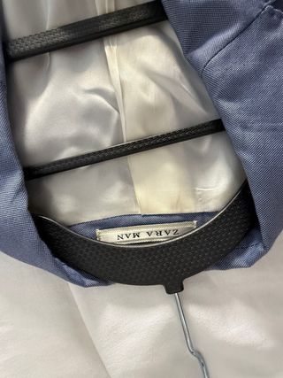Americana azul hombre