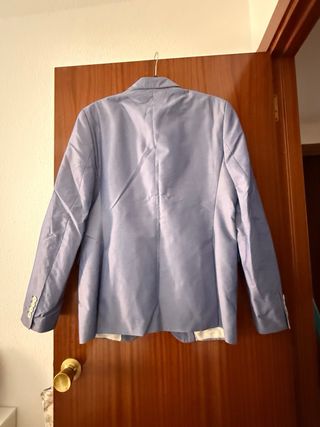 Americana azul hombre