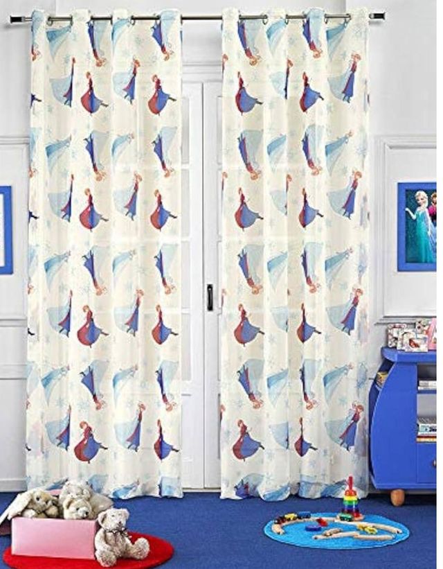Cortinas Frozen - Niña