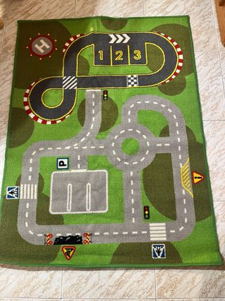 Alfombra circuito coches infantil