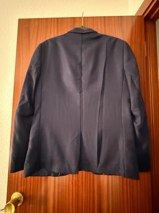Americana azul hombre