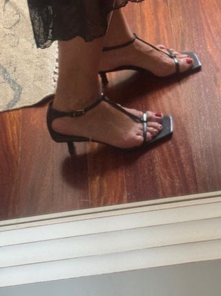 Sandalias Massimo Dutti negras