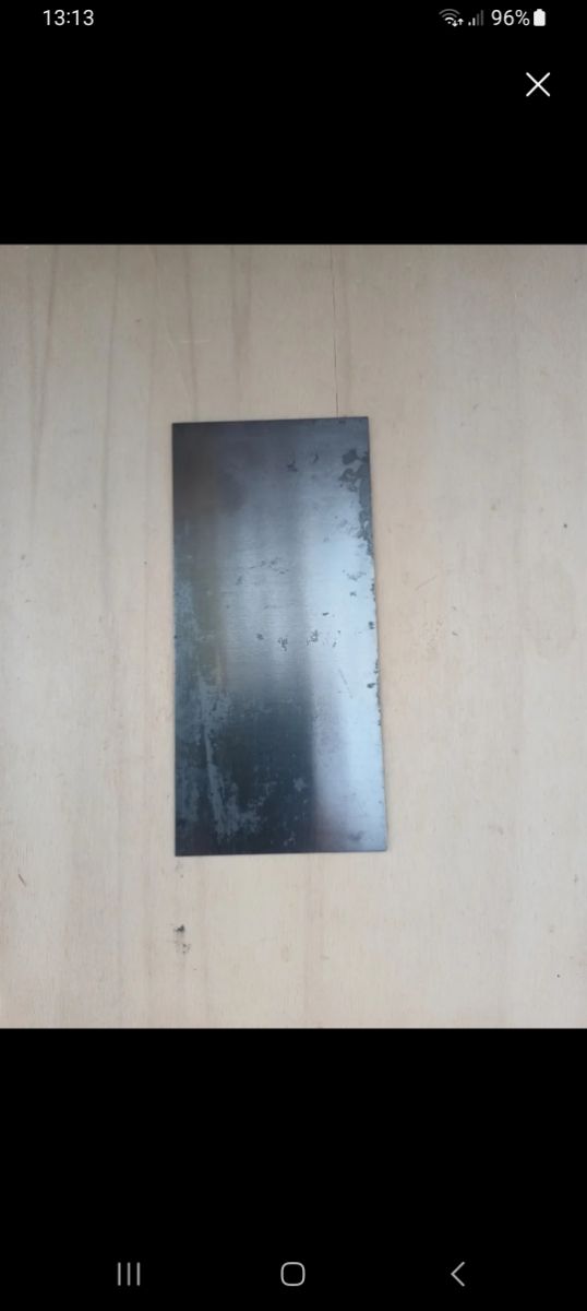 Cuchilla de carpintero-ebanista.