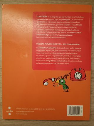 Llengua catalana. 4 Primària.Construïm