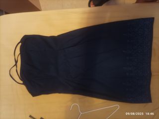 Vestido azul marino fiesta