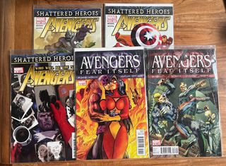 Avengers lote 9 comics USA ingles ( 16 a 24 ) 